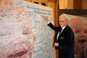 Jose Carreras bei der Preisverleihung "Bayerischer Stifterpreis 2014t" am 13. 11. 2014 im Maximilianeum in München. Foto: © Bernd Wackerbauer