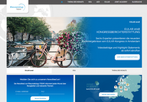 Screenshot Rheumatology Today, © art tempi communications gmbh