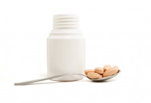 Medizin auf Teelöffel