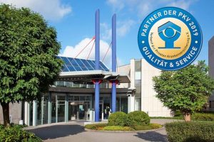 Haupteingang HDZ NRW, Bad Oeynhausen (Foto: Martin Steffen).