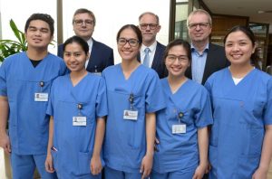 Begrüßung der neuen Mitarbeiterinnen und Mitarbeiter (Foto: Marcel Mompour).