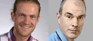 Gemeinsam mit Dr. Julian Stumpf (links) hat Prof. Christian Hugo (rechts) eine der umfassendsten Beobachtungsstudien zur Immunitätsbildung von nierenkranken Menschen initiiert und bearbeitet. Fotos: Universitätsklinikum Carl Gustav Carus Dresden