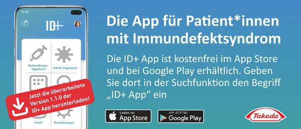 Die App für Patient*innen mit Immundefektsyndrom