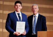 Simon Lebek erhält Wilhelm P. Winterstein-Preis