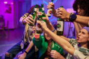 Unrhythmische Herzen nach exzessivem Alkoholgenuss