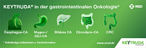 KEYTRUDA®  in der gastrointestinalen Onkologie*