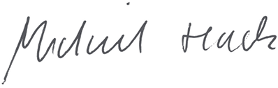 Michael Hack signatur