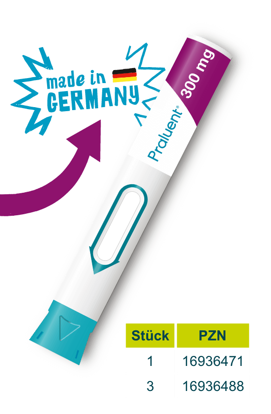 Der praluent® Monatspen