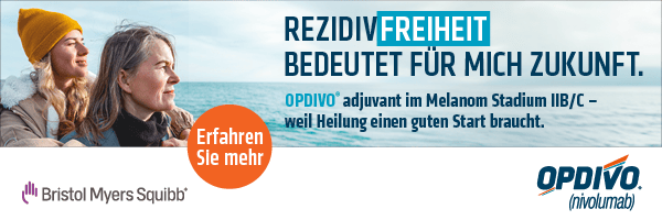 Rezidivfreiheit bedeutet für mich Zukunft. OPDIVO® adjuvant im Melanom Stadium IIB/C – weil Heilung einen guten Start braucht. Erfahren Sie mehr