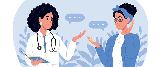 Foto:  Arzt-Patienten-Gespräch