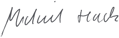Michael Hack signatur