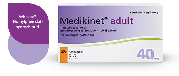 Medikinet® adult Packung