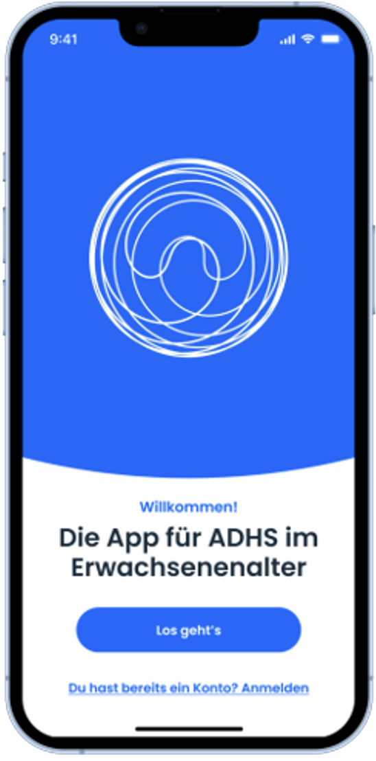 Bild: Smartphone mit ADHS App