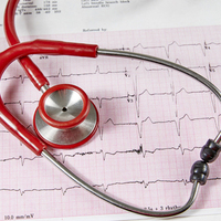 Abnormal Echocardiograph Report with a Red Stethoscope