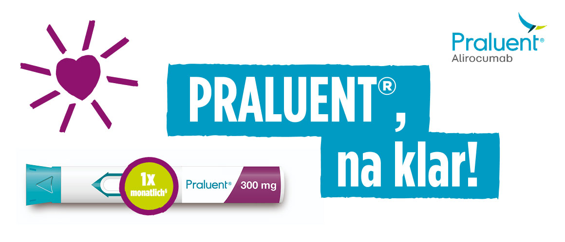 PRALUENT®, na klar! Pen und Sonne