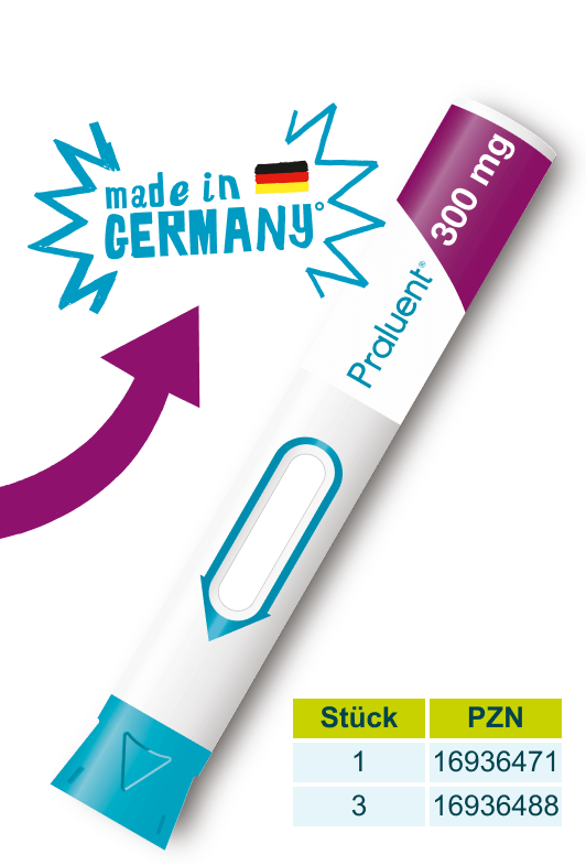 Der praluent® Monatspen