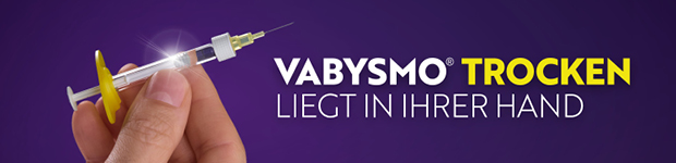 Vabysmo® trocken liegt in Ihrer Hand