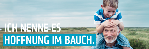 Ich nenne es Hoffnung im Bauch.