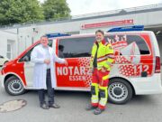 Notruf aus dem Auto: Essener Forschung will Notfallmedizin verbessern