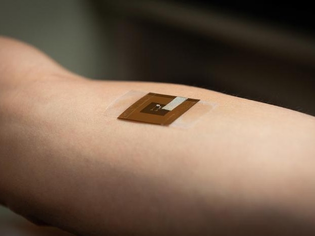 batterieloses Pflaster zur Hautkrebsfrüherkennung