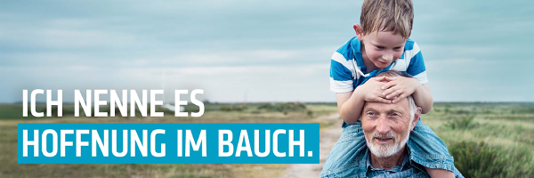 Ich nenne es Hoffnung im Bauch.