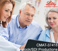 Doctor discusses diagnosis with senior patient
