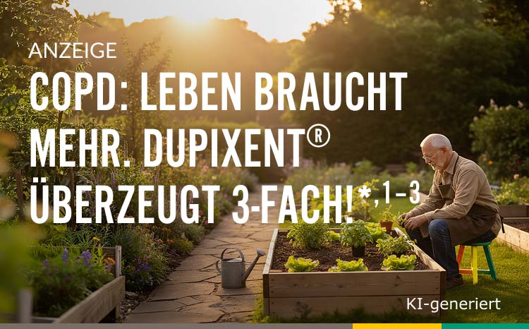 Mann Garten Kräuter